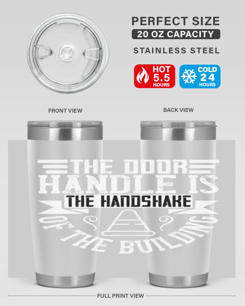 The door handle is the handshake of the building Style 14#- architect- tumbler