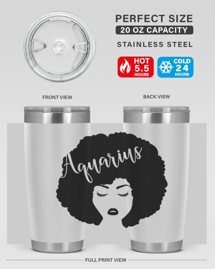 aquarius62#- women-girls- Tumbler