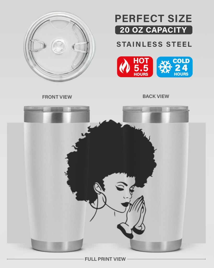 black women - queen 22#- women-girls- Tumbler