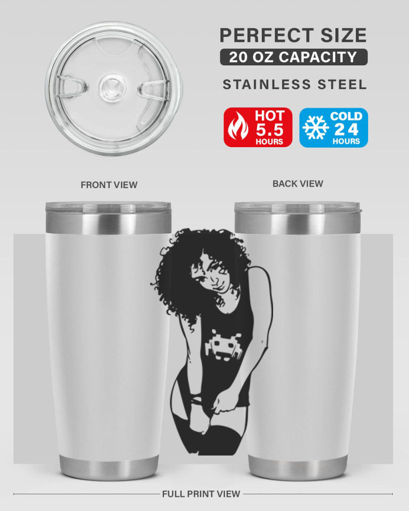 black women - queen 61#- women-girls- Tumbler