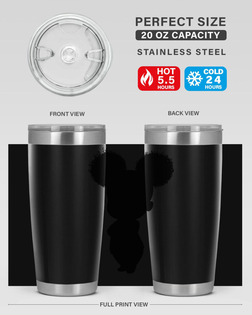 Black girl style 6#- women-girls- Tumbler