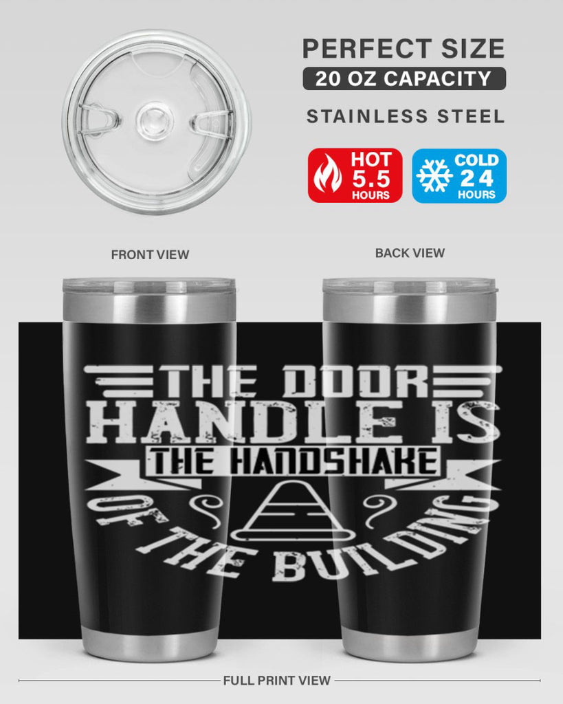 The door handle is the handshake of the building Style 14#- architect- tumbler