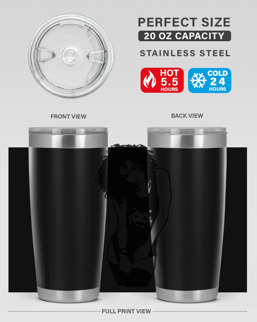 black women - queen 61#- women-girls- Tumbler