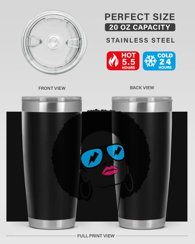 black women - queen 65#- women-girls- Tumbler