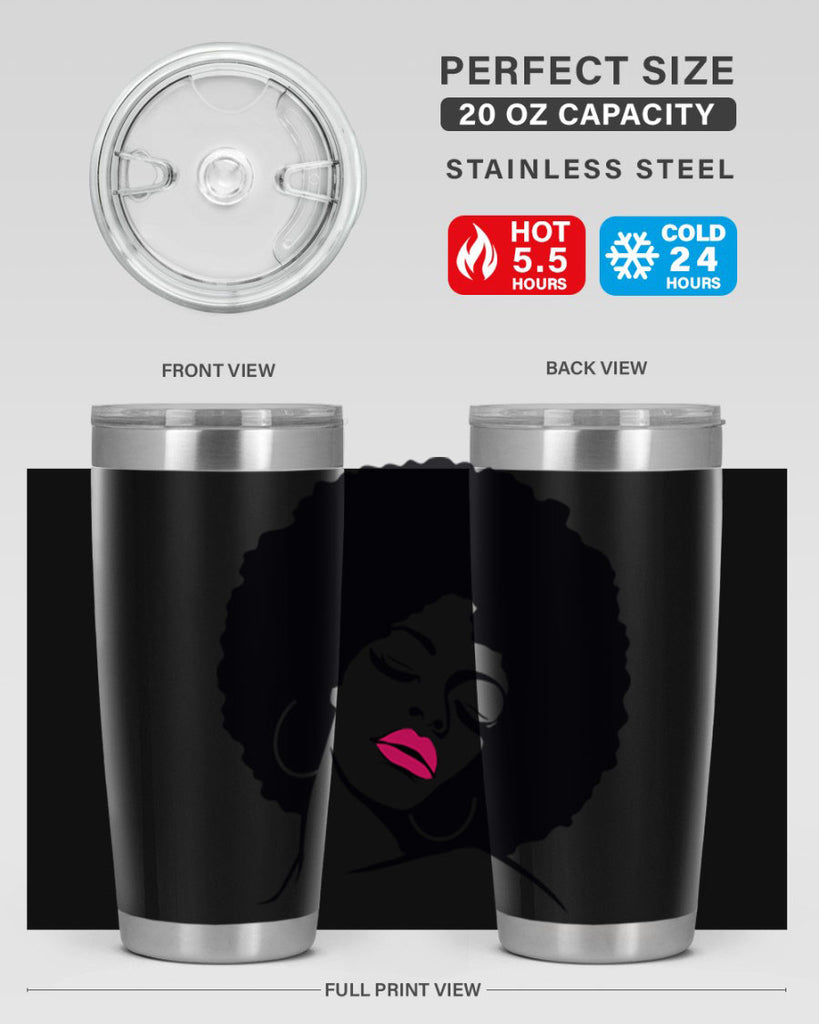 black women - queen 68#- women-girls- Tumbler