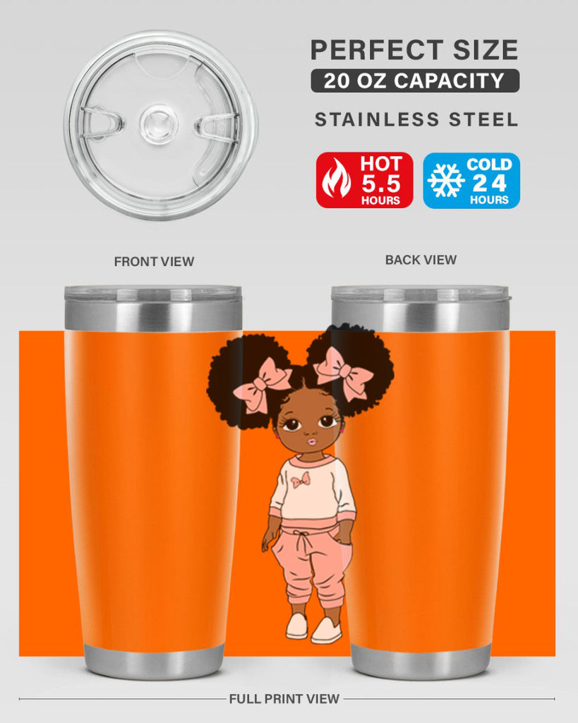 Black girl style 9#- women-girls- Tumbler