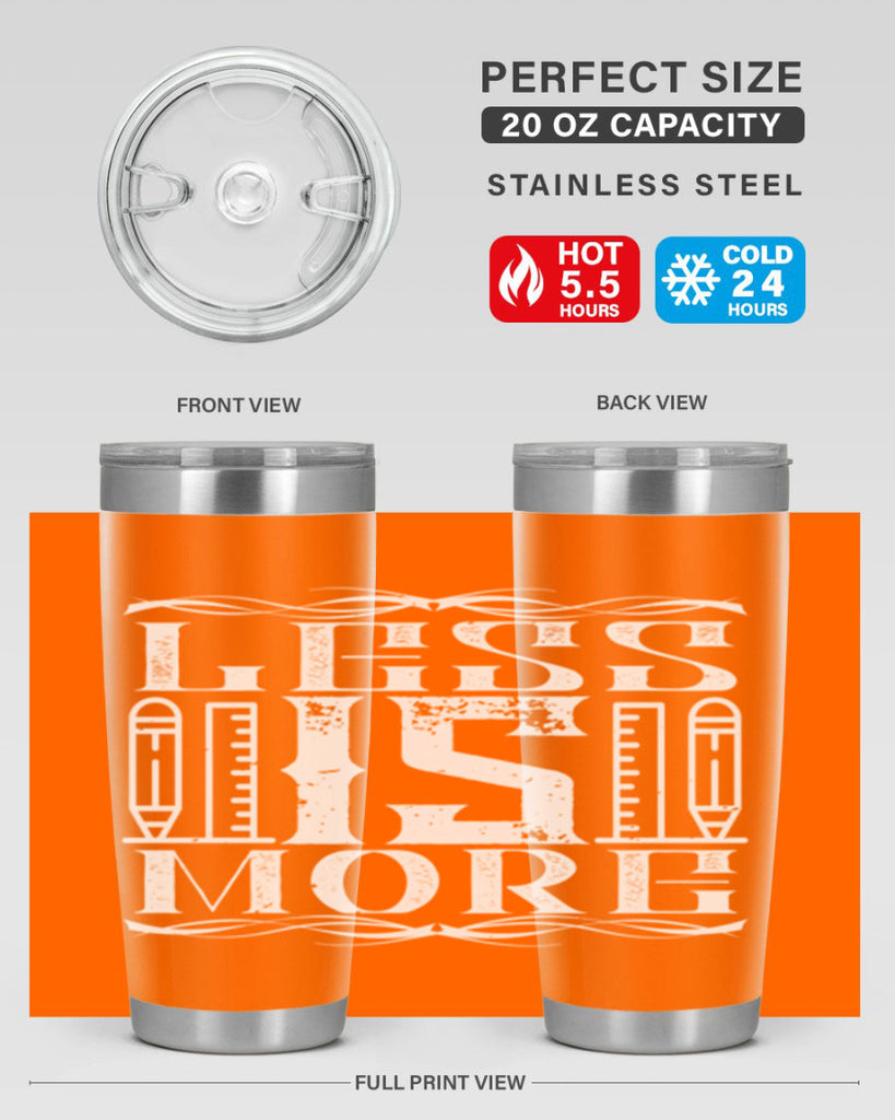 Less is more Style 27#- architect- tumbler