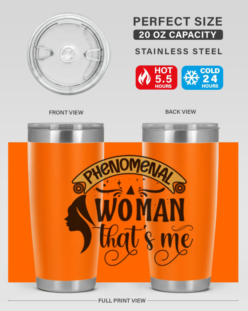 Phenomenal woman thats me Style 15#- women-girls- Tumbler