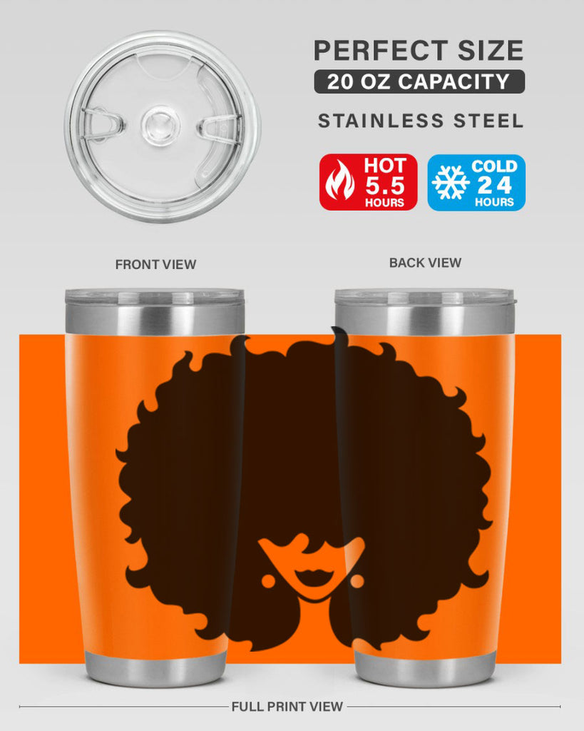 afro woman 69#- women-girls- Tumbler