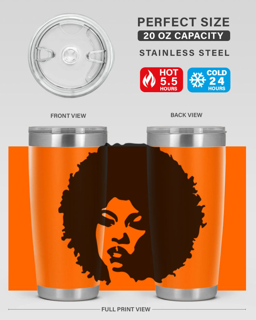 black women - queen 3#- women-girls- Tumbler