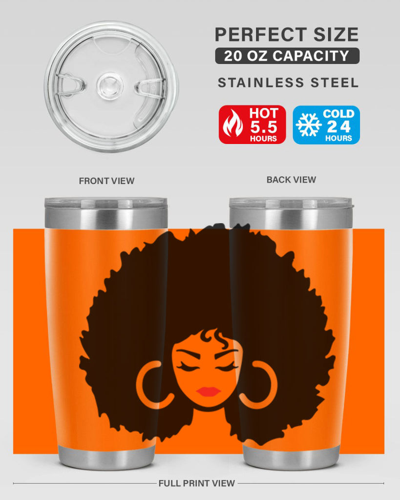 black women - queen 63#- women-girls- Tumbler