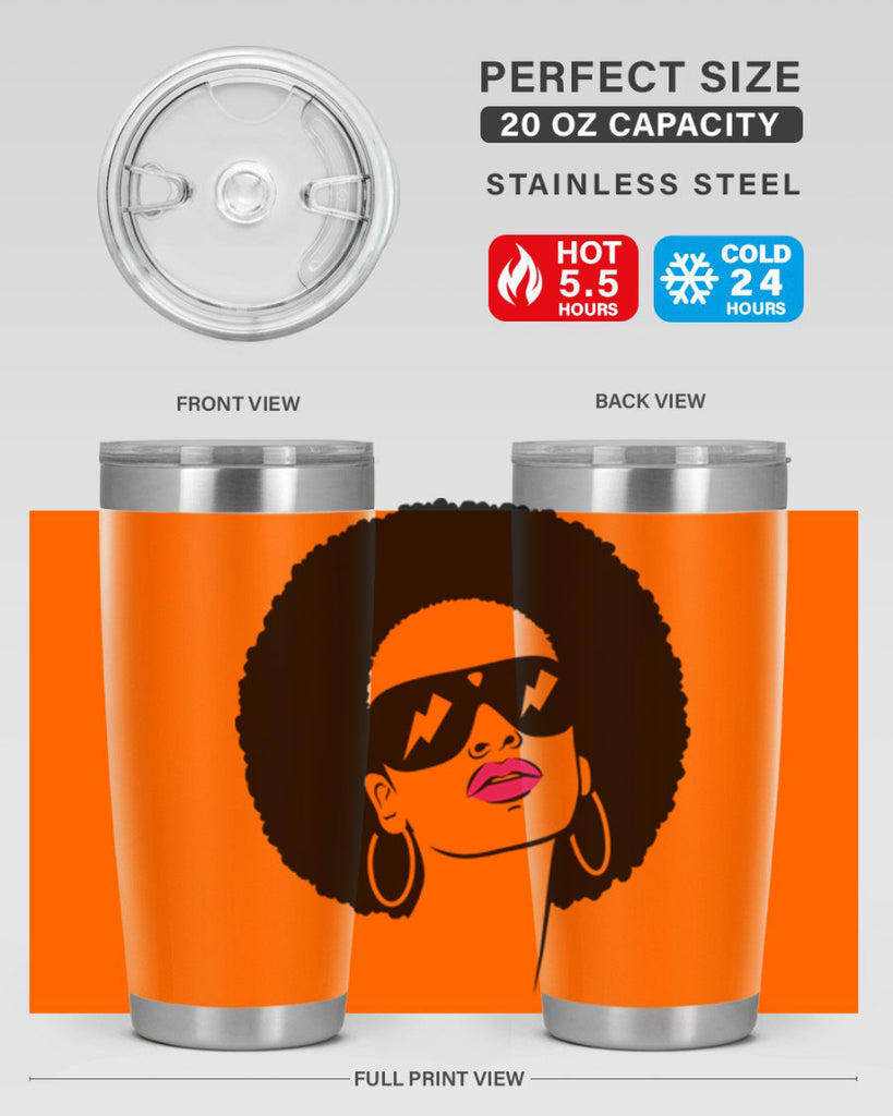 black women - queen 66#- women-girls- Tumbler
