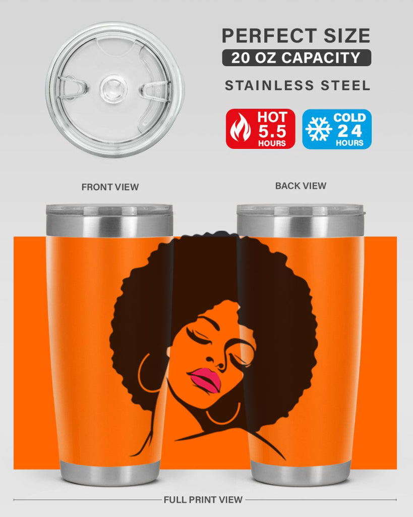 black women - queen 68#- women-girls- Tumbler