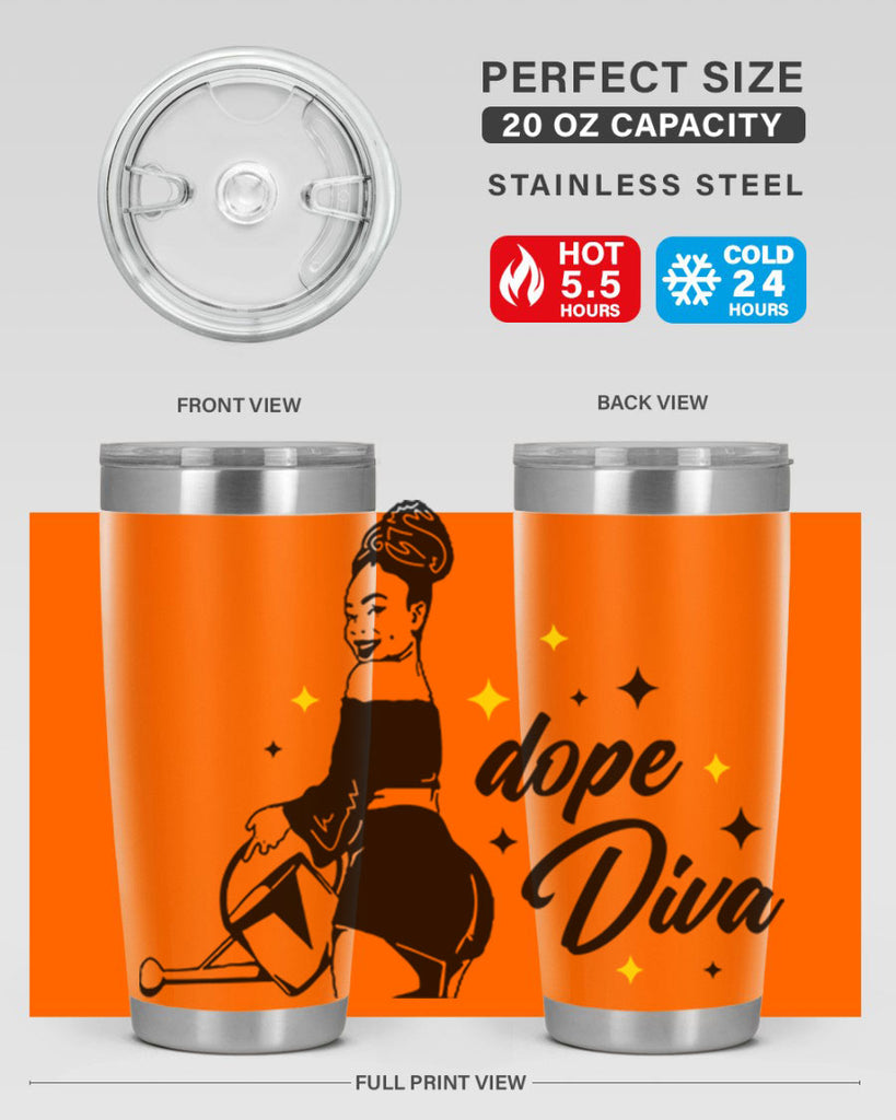 dope diva 4#- women-girls- Tumbler