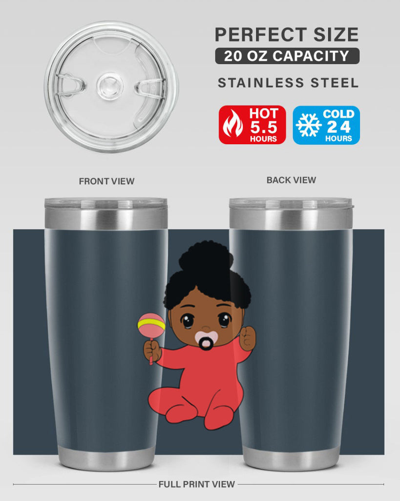 Black baby style 4#- women-girls- Tumbler