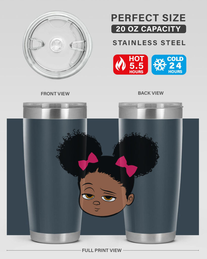 Black girl style 1#- women-girls- Tumbler