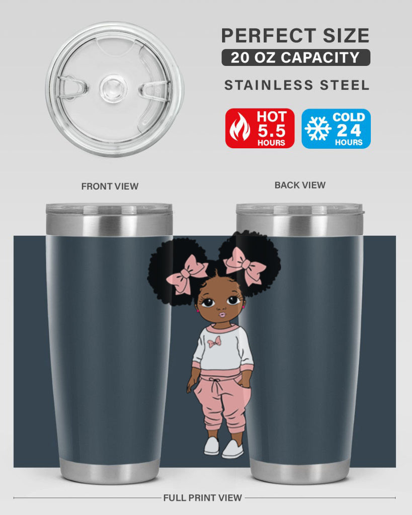 Black girl style 9#- women-girls- Tumbler