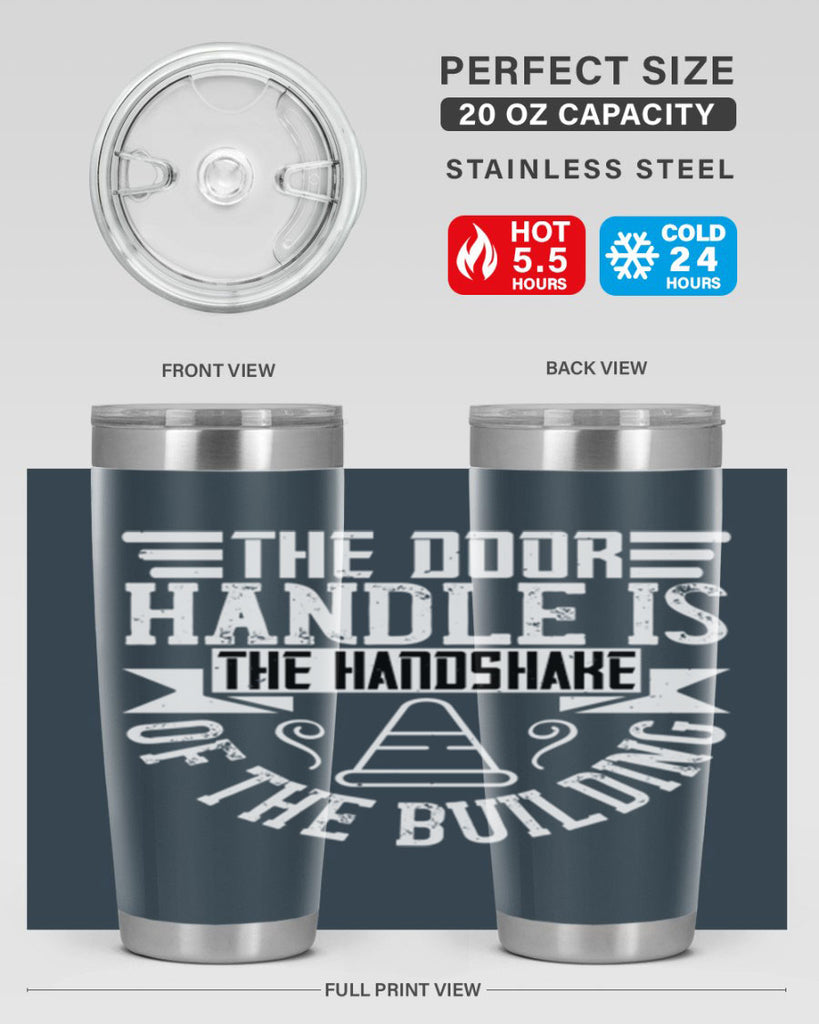 The door handle is the handshake of the building Style 14#- architect- tumbler