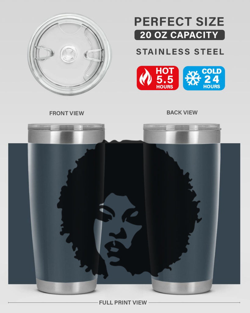 black women - queen 3#- women-girls- Tumbler