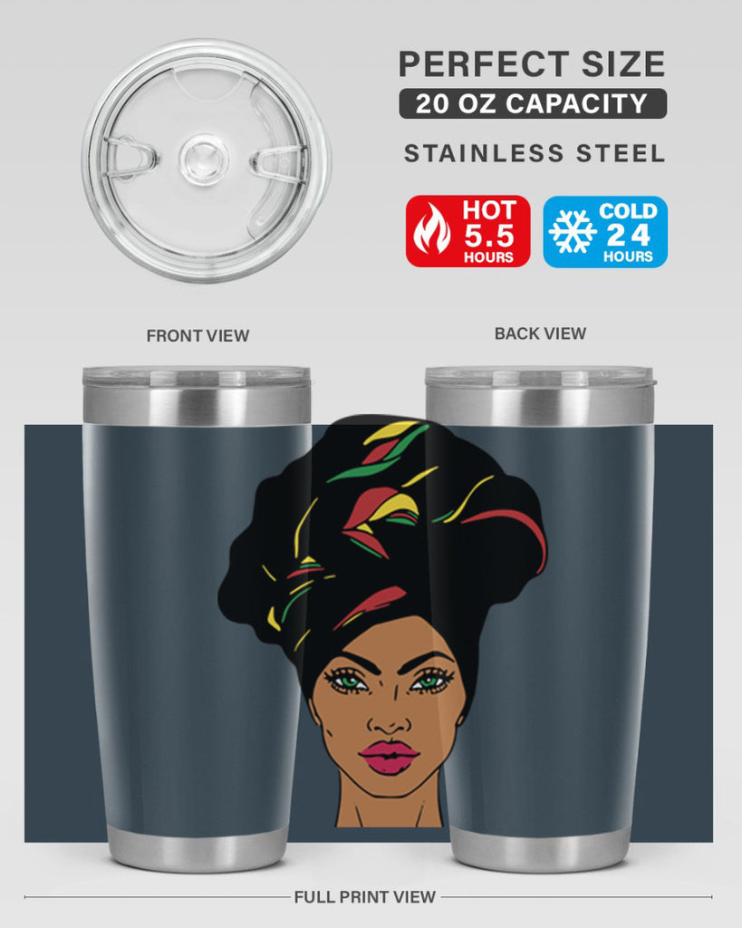 black women - queen 45#- women-girls- Tumbler