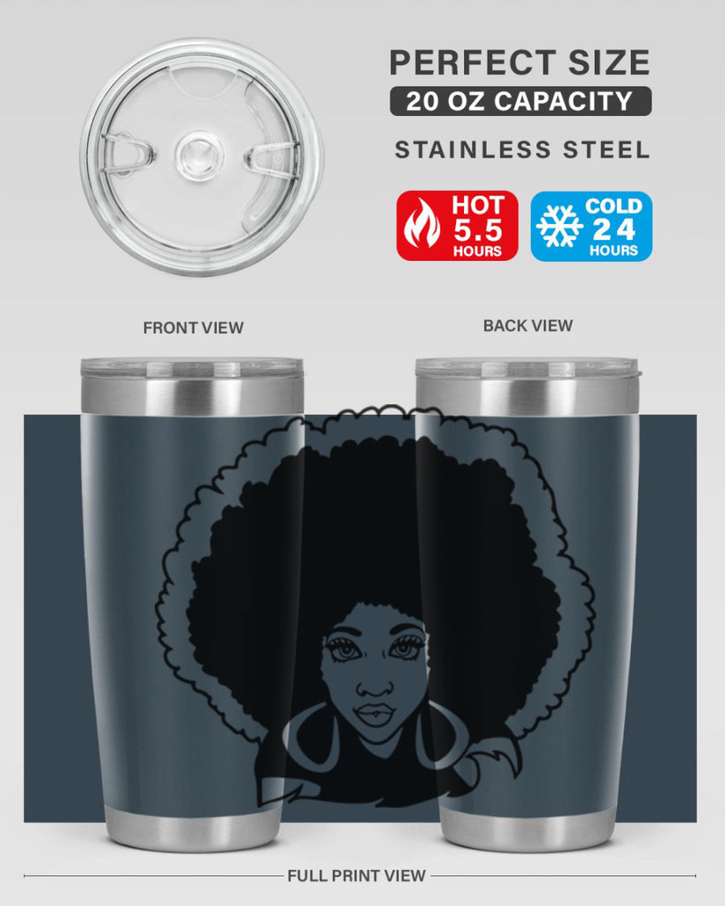 black women - queen 60#- women-girls- Tumbler