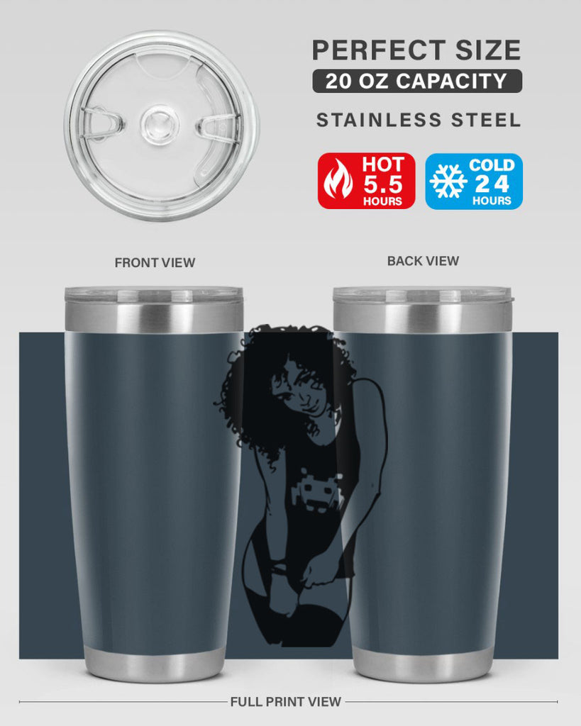 black women - queen 61#- women-girls- Tumbler