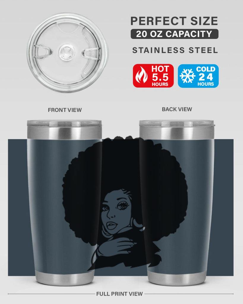 black women - queen 9#- women-girls- Tumbler