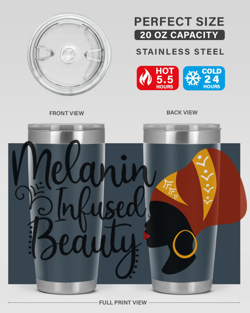 melanin infused beauty Style 20#- women-girls- Tumbler