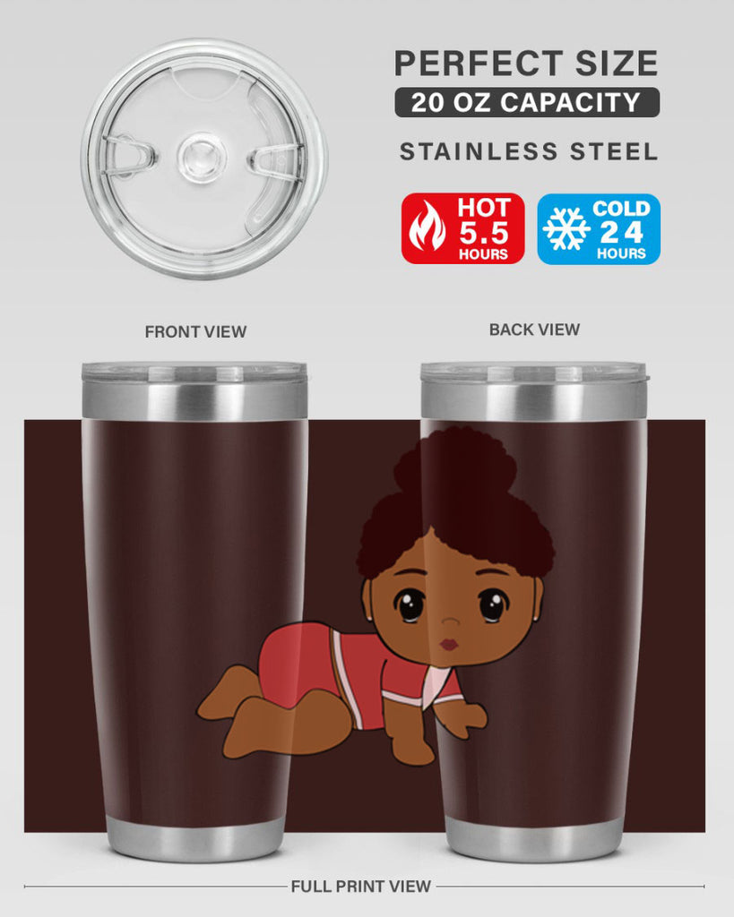 Black baby style 1#- women-girls- Tumbler