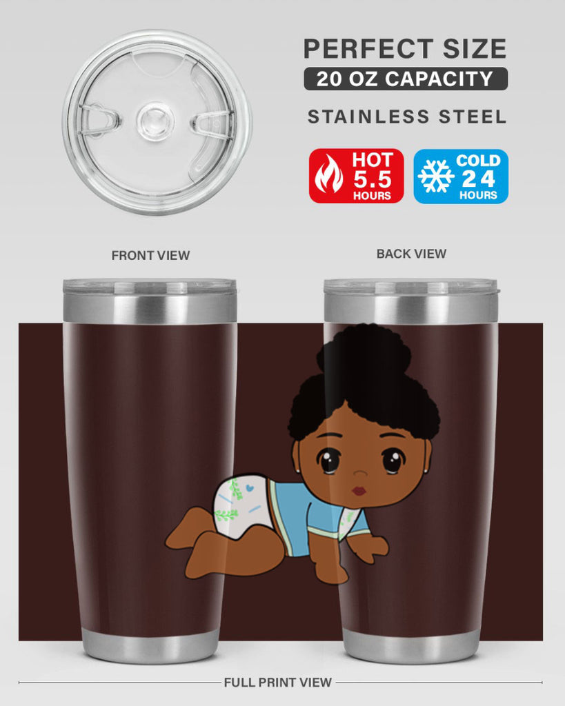 Black baby style 2#- women-girls- Tumbler