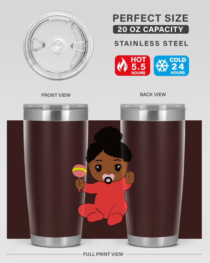 Black baby style 4#- women-girls- Tumbler