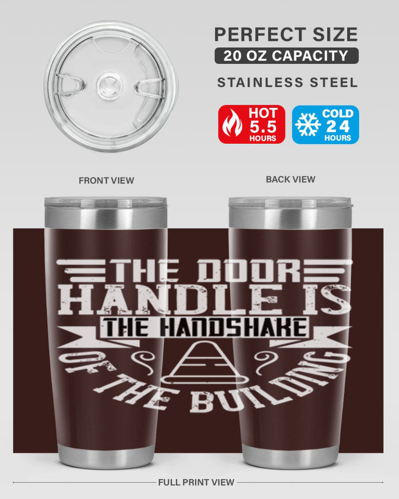 The door handle is the handshake of the building Style 14#- architect- tumbler