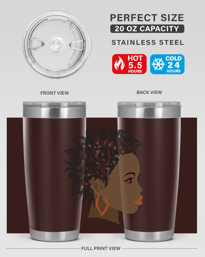african girl 90#- women-girls- Tumbler