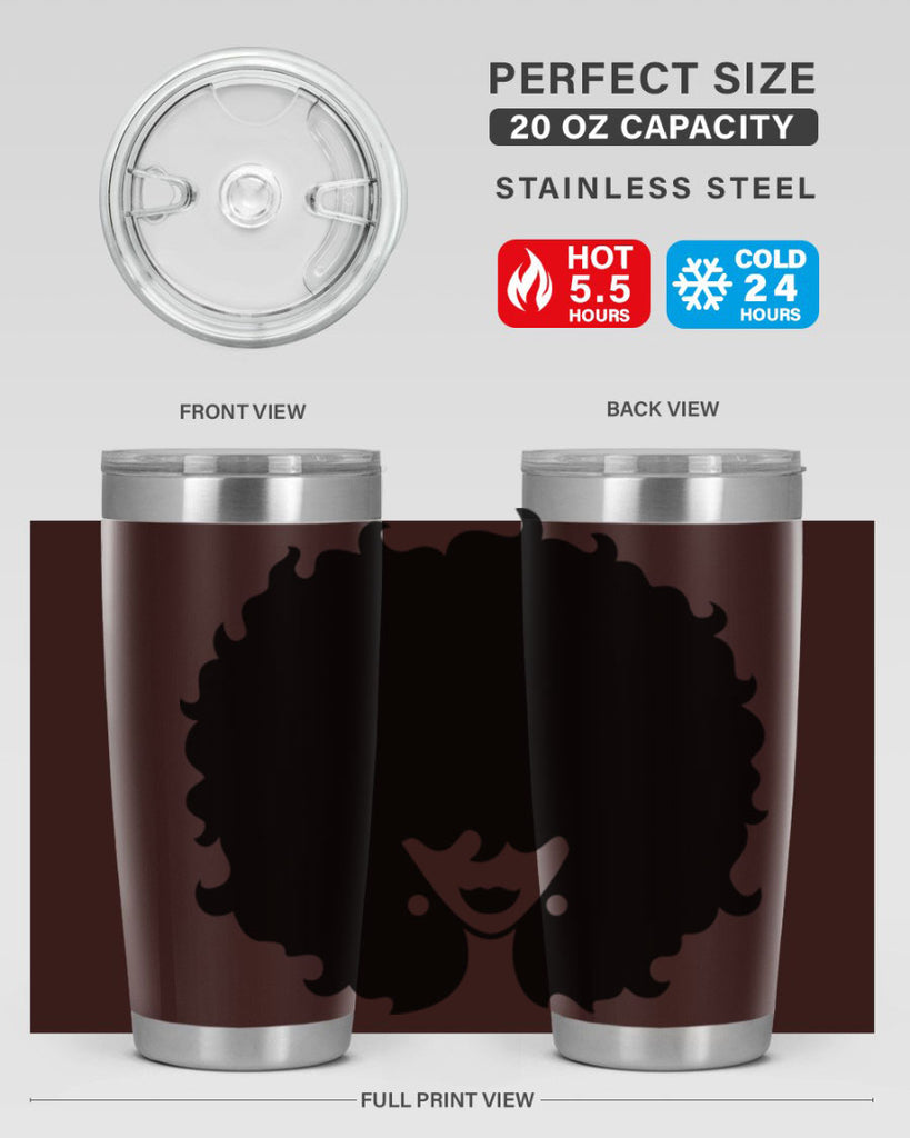 afro woman 69#- women-girls- Tumbler