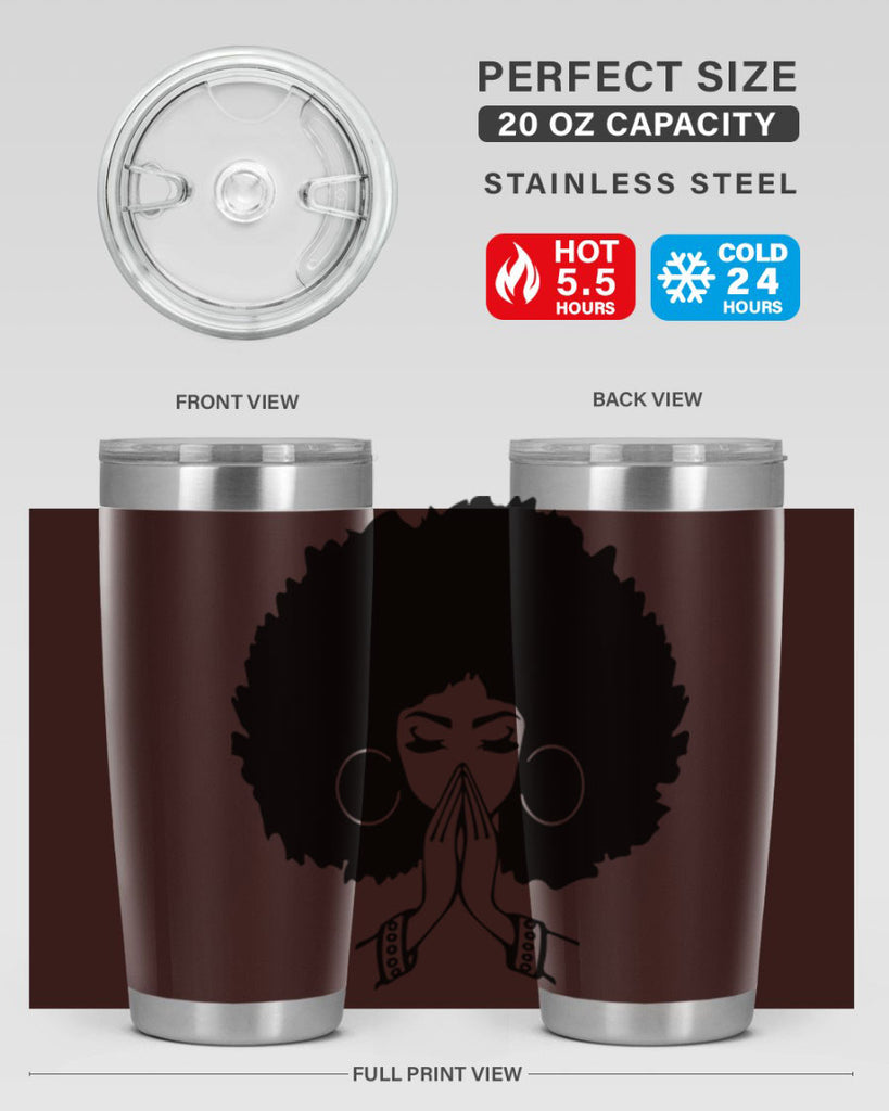 black women - queen 21#- women-girls- Tumbler