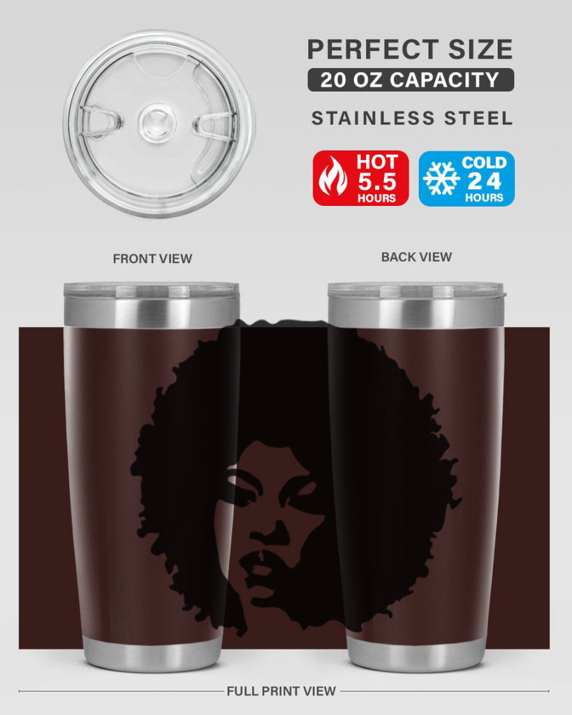 black women - queen 3#- women-girls- Tumbler
