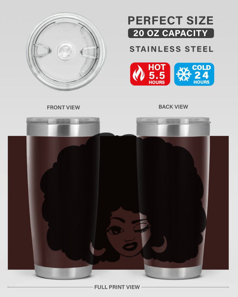 black women - queen 74#- women-girls- Tumbler