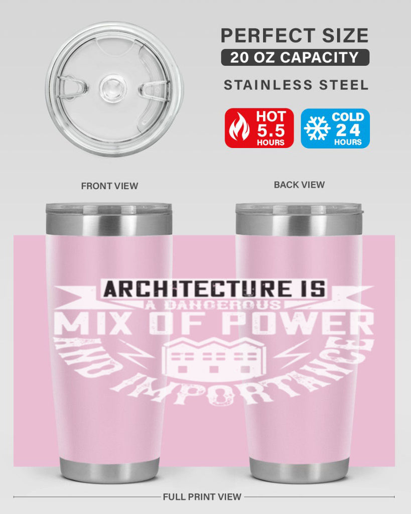 Architecture is a dangerous mix of power and importance Style 2#- architect- tumbler