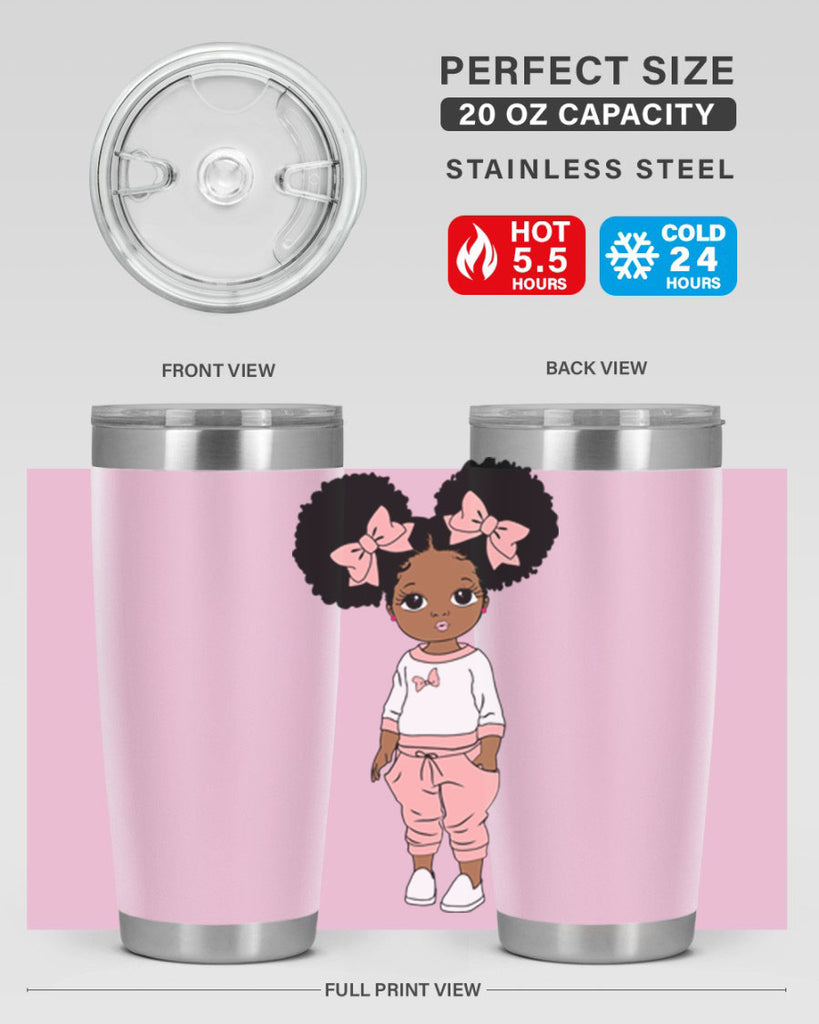 Black girl style 9#- women-girls- Tumbler