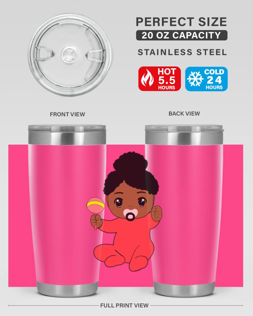 Black baby style 4#- women-girls- Tumbler