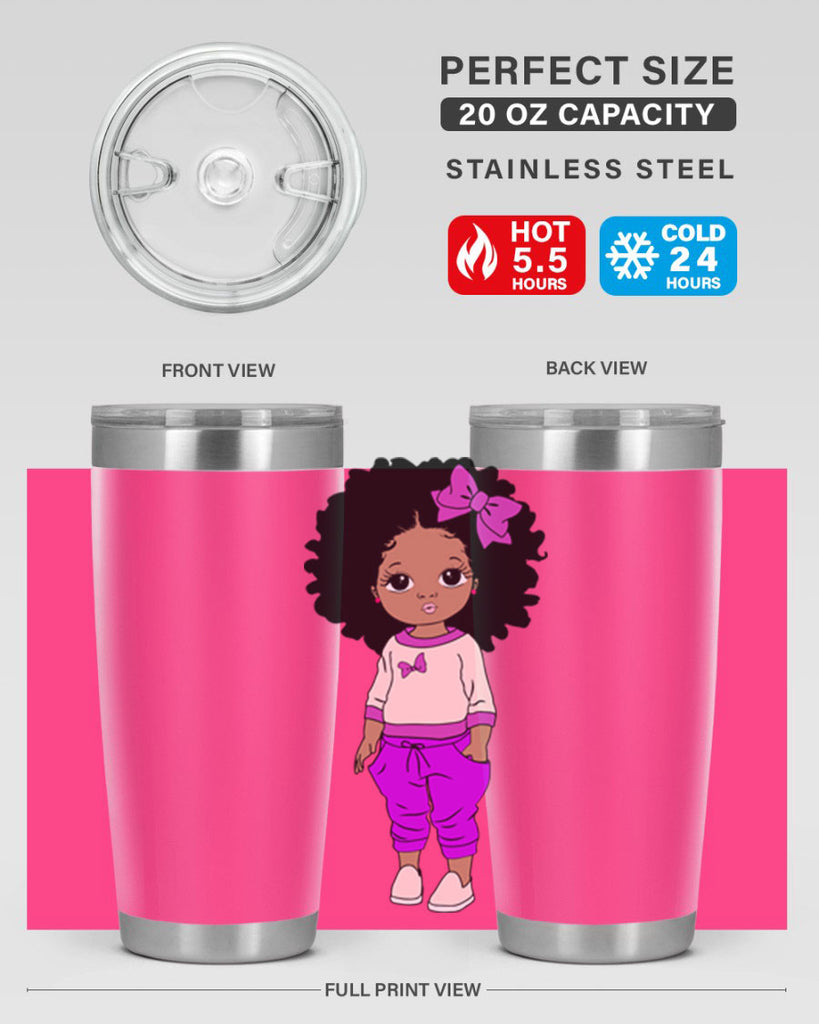 Black girl style 10#- women-girls- Tumbler