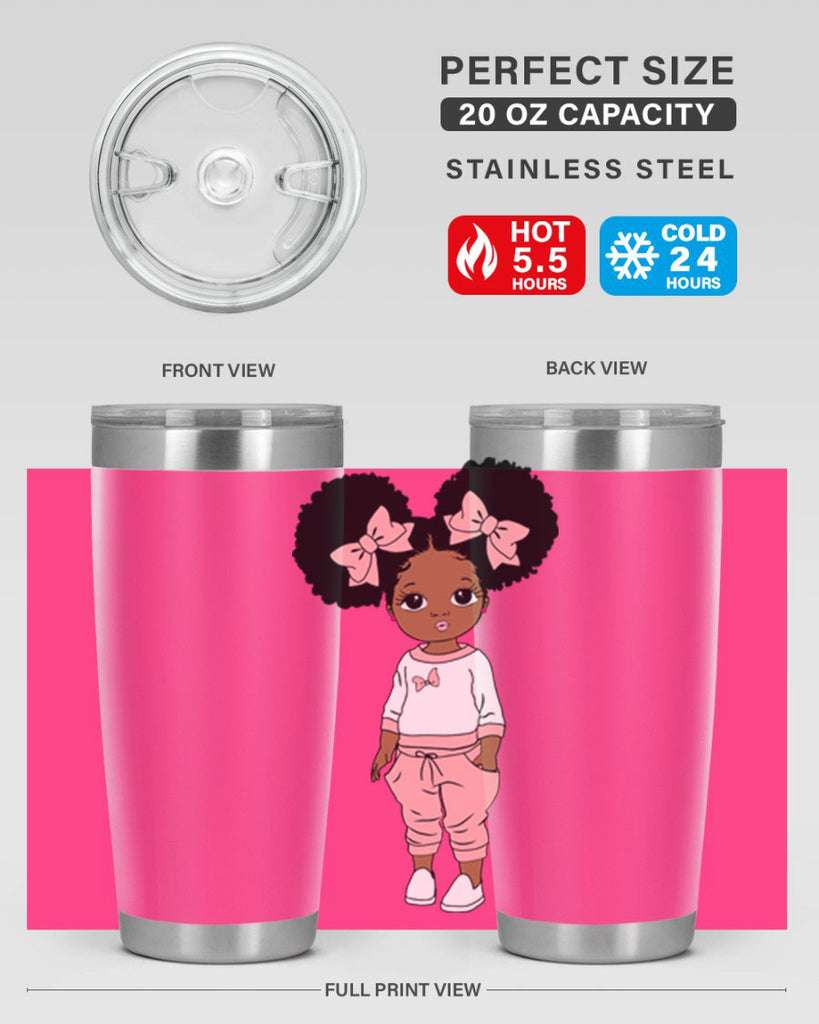 Black girl style 9#- women-girls- Tumbler