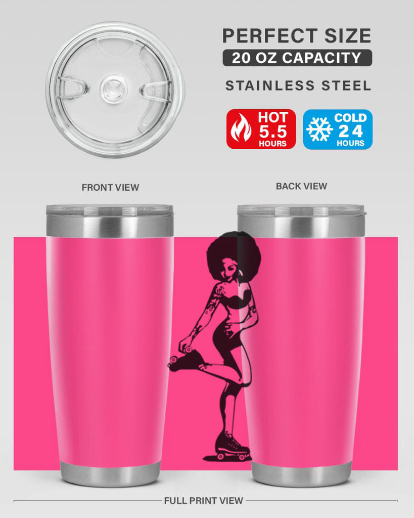 black women - queen 62#- women-girls- Tumbler