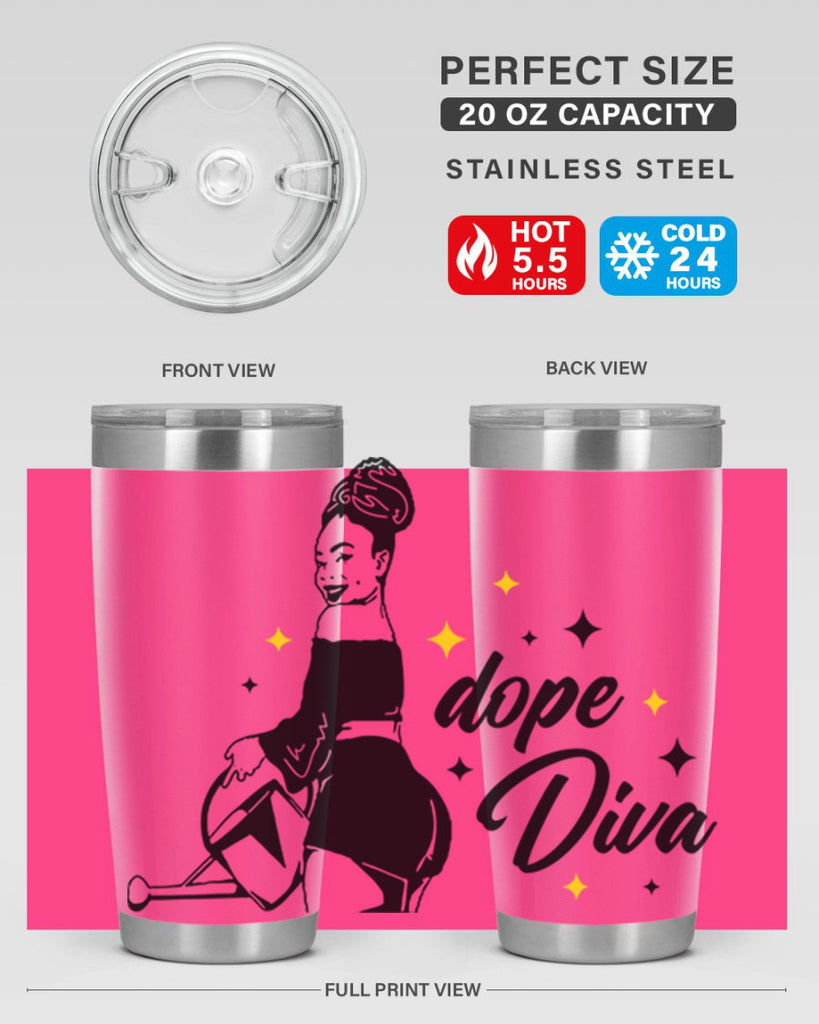 dope diva 4#- women-girls- Tumbler