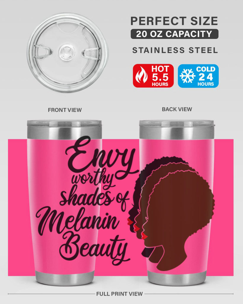 envy worth shades of melanin Style 39#- women-girls- Tumbler