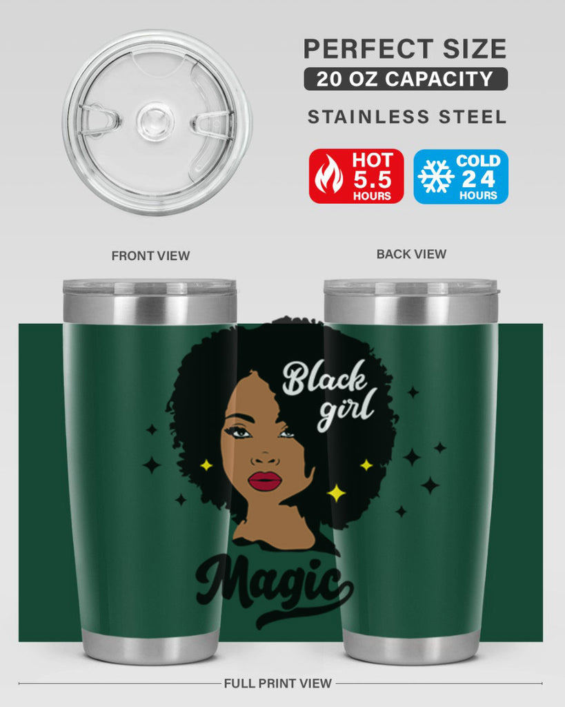 black girl magic 20#- women-girls- Tumbler