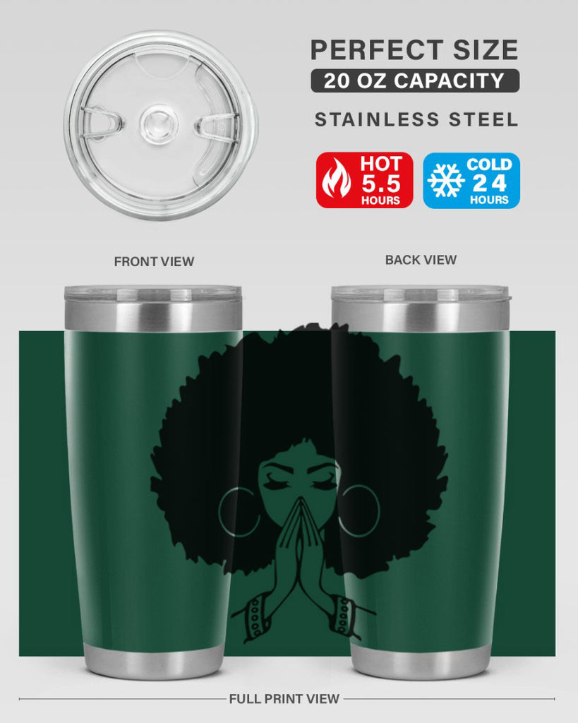 black women - queen 21#- women-girls- Tumbler