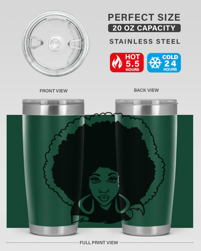 black women - queen 60#- women-girls- Tumbler