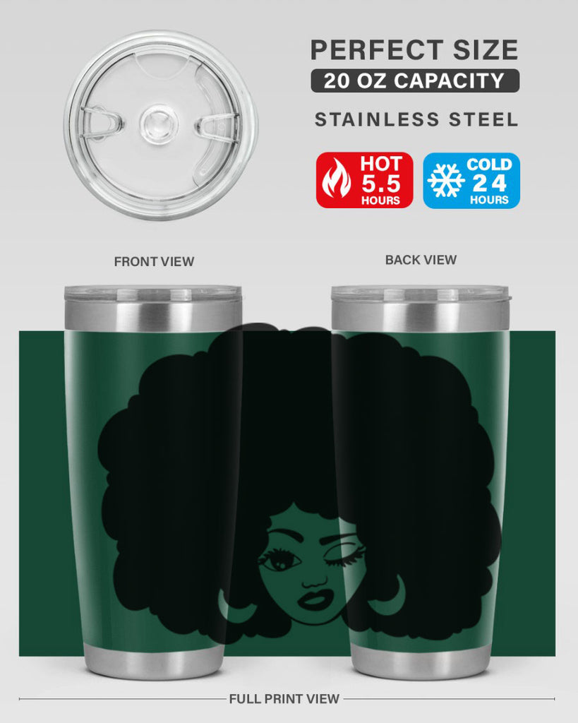 black women - queen 74#- women-girls- Tumbler