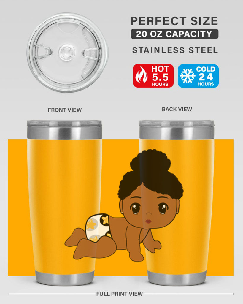 Black baby style 6#- women-girls- Tumbler